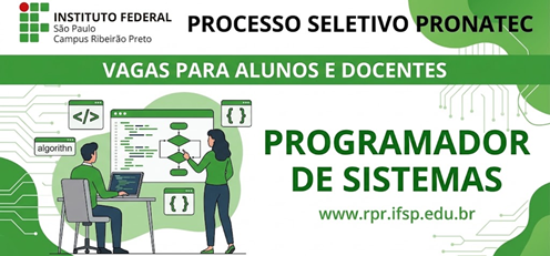Processo Seletivo PRONATEC 2026